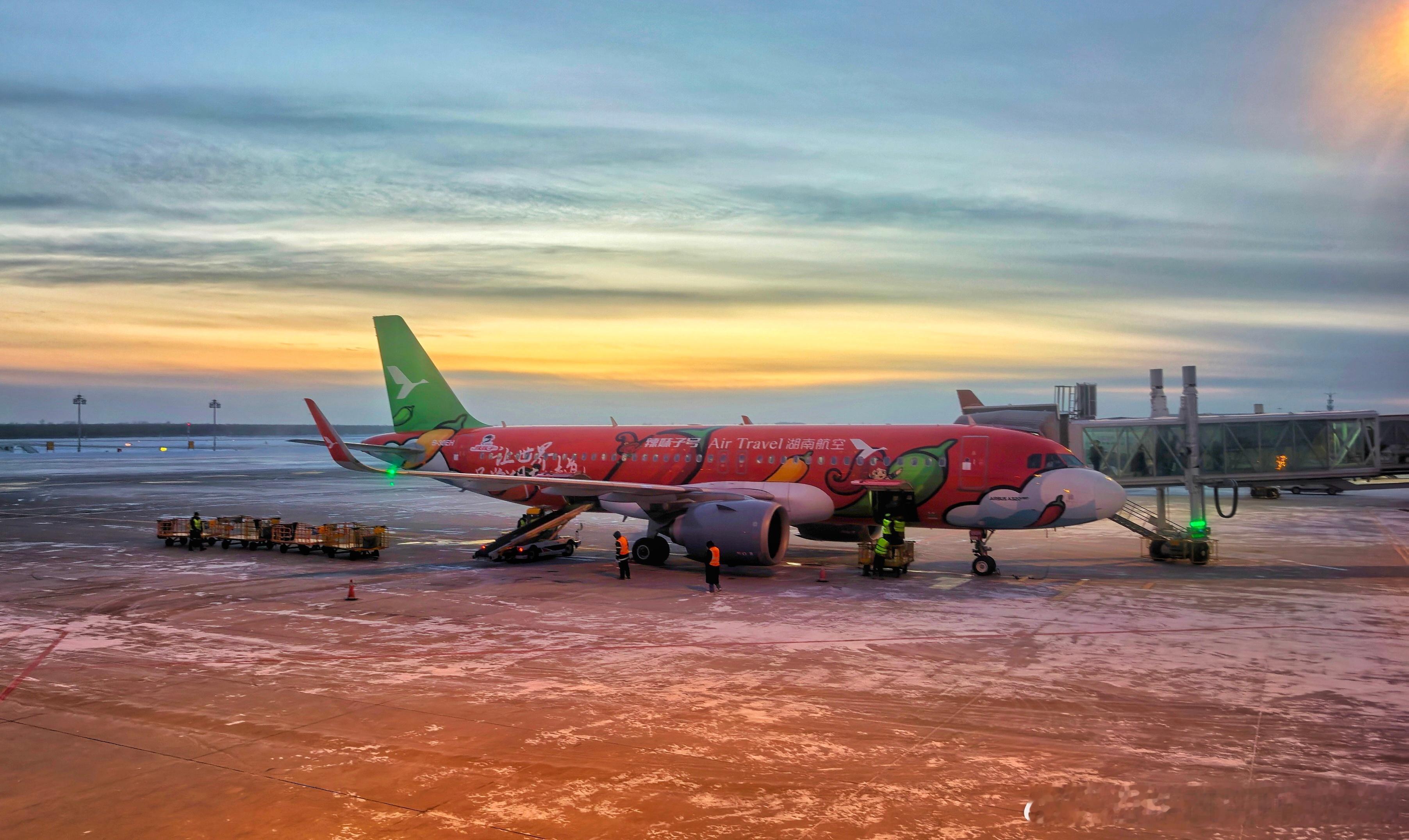 终于到了，10个小时下来直接寒风穿透的感觉。呼伦贝尔·呼伦贝尔海拉尔机场