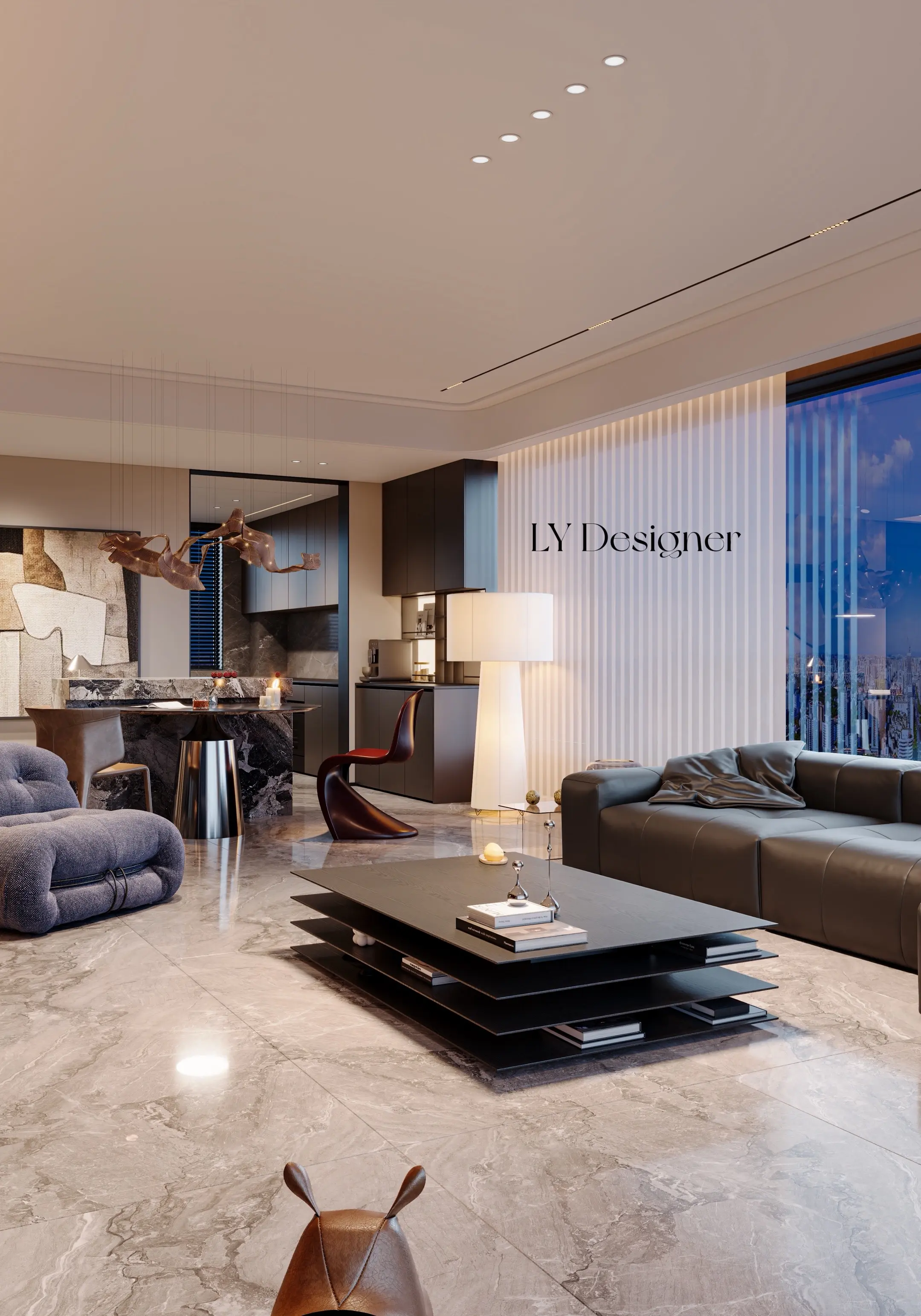 • 𝑳𝒀 𝑫𝑬𝑺𝑰𝑮𝑵  140平 精装房改造设计 整...