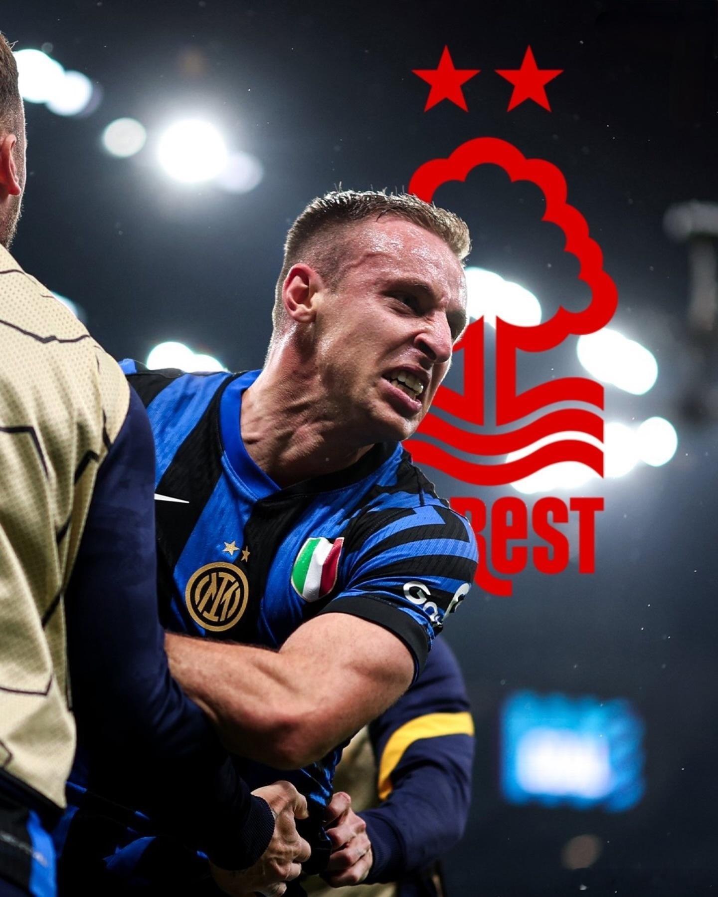 国际米兰与诺丁汉森林已经达成一致，总费用4000万欧元，弗拉泰西也愿意加盟。只要