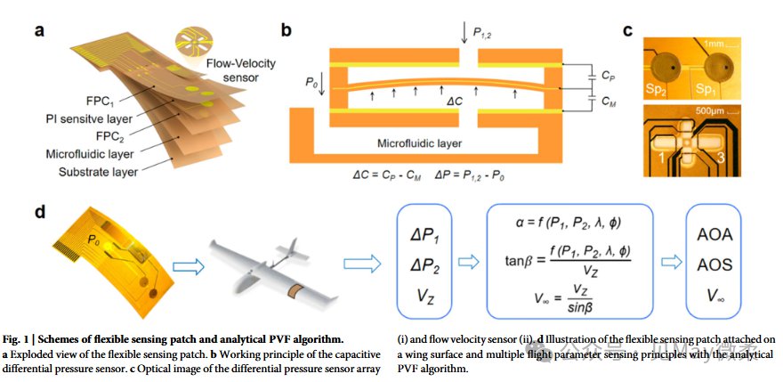 北航团队开发出具有先进飞行探测能力的压力—速度贴片