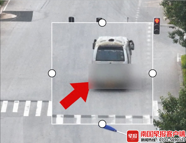 注意! 现场处罚! 南宁这些路段抓拍闯红灯