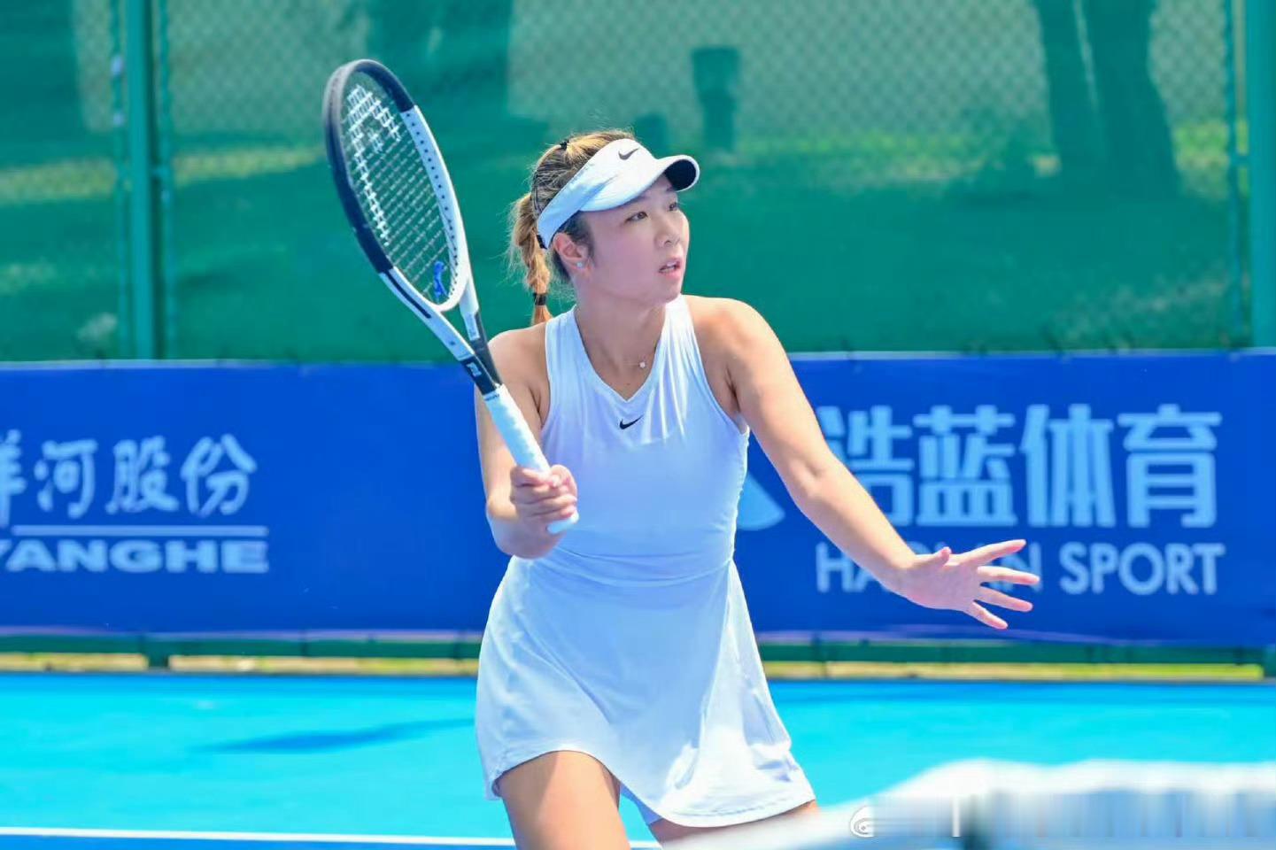 🇨🇳马鞍山W15女单半决赛🇨🇳袁程依依6-3/6-0🇨🇳王嘉怡袁程