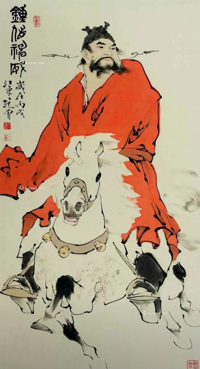 范曾的画确实好，可他把好画像流水线上的馒头一样往外卖，一年几百张，价格从百万跌到