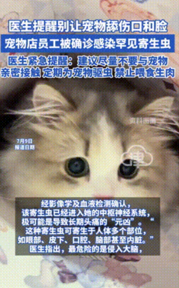 “这都下得去嘴！”浙江宁波，41岁女子长期头痛，女子到医院检查，结果被诊断出感染