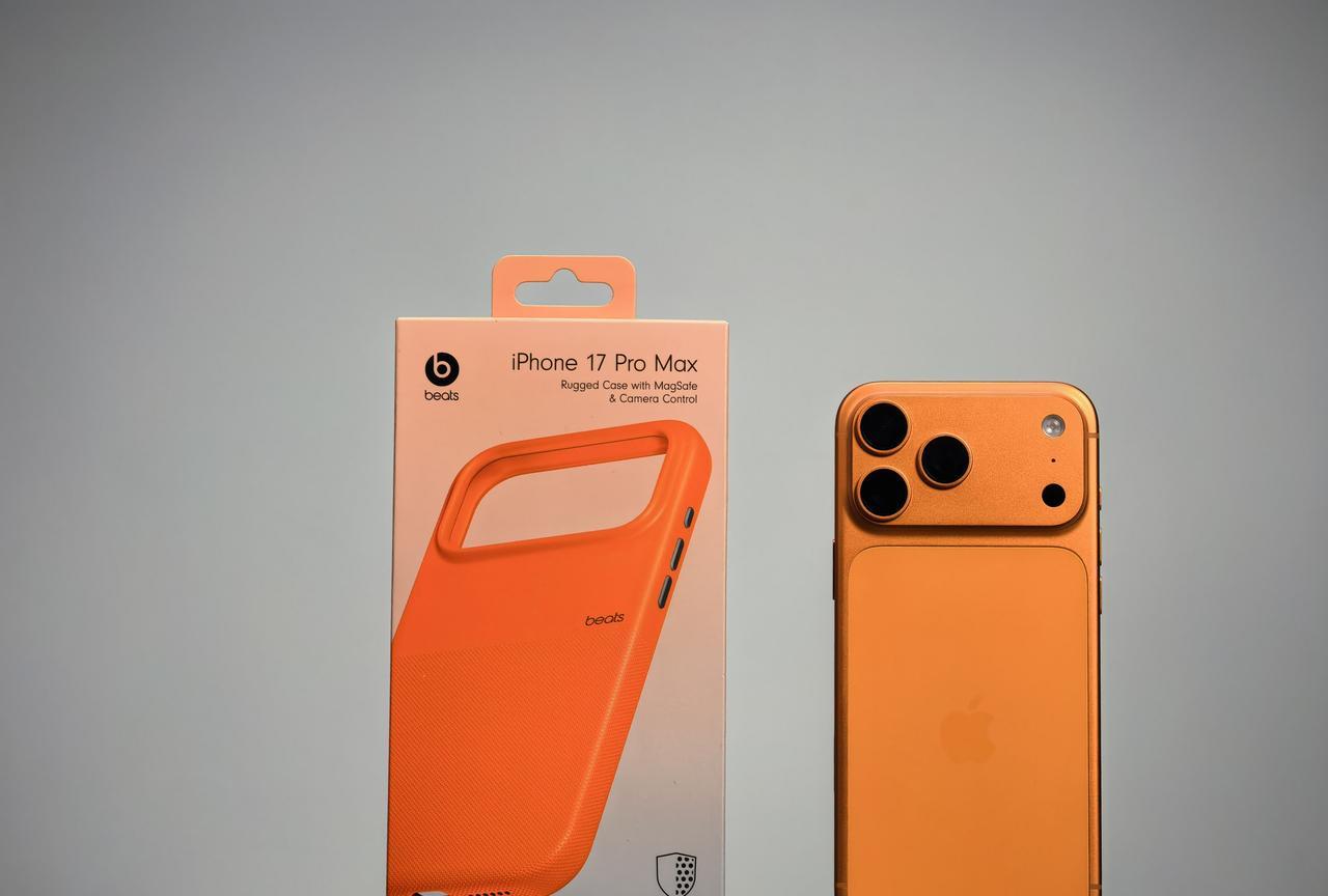 Beats给母公司iPhone17ProMax造的手机壳，要价74
