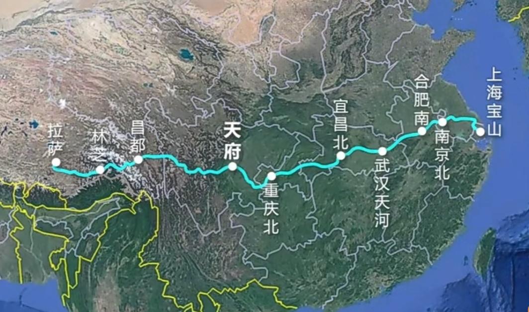 铁路318线，因为和国道318线基本重叠所以被网友戏称为铁路318线，而成都天府