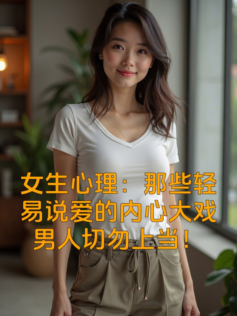 女生心理：那些轻易说爱的内心大戏，男人切勿上当！