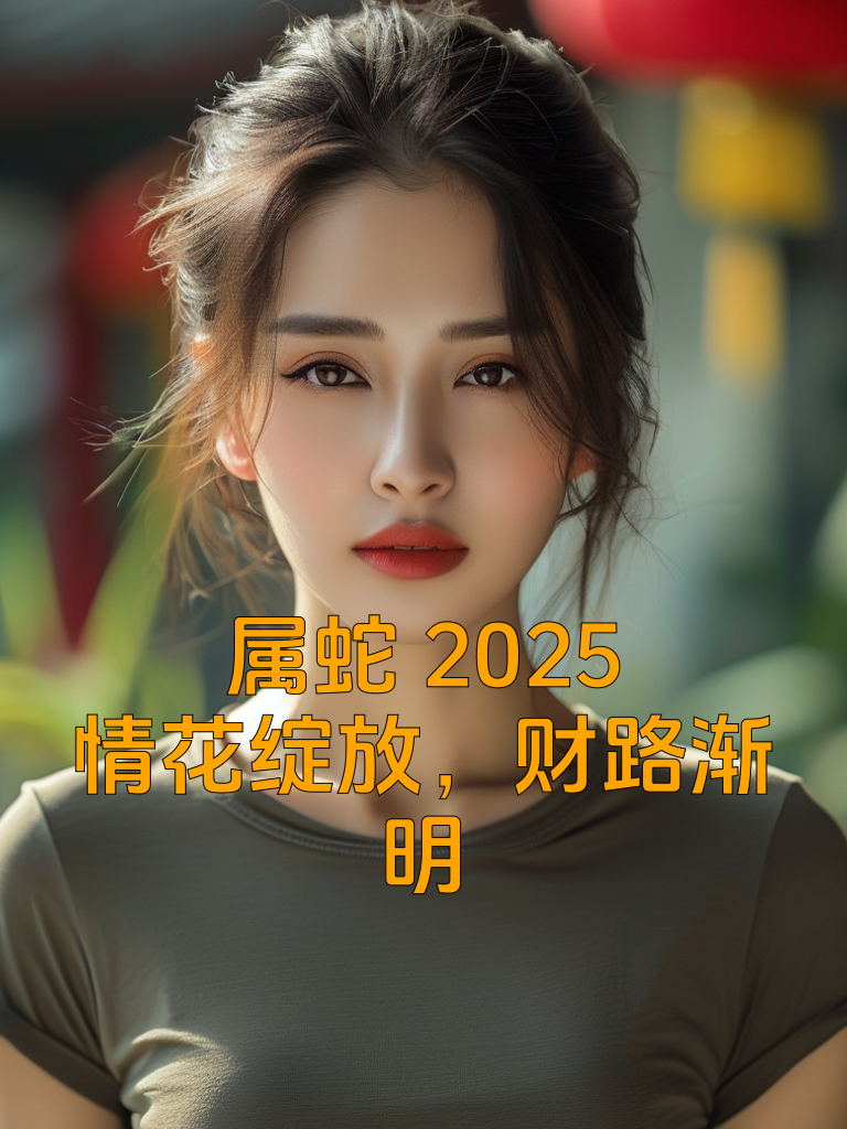 属蛇2025：情花绽放，财路渐明
