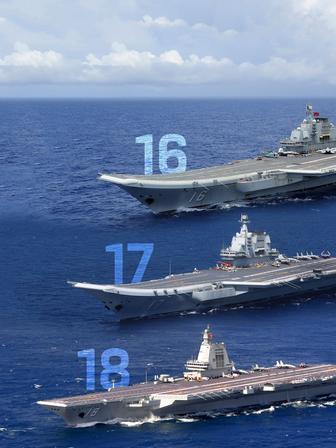中华人民共和国正式向全世界宣告两件大事：第一件就是，我们的福建舰航母已经服役