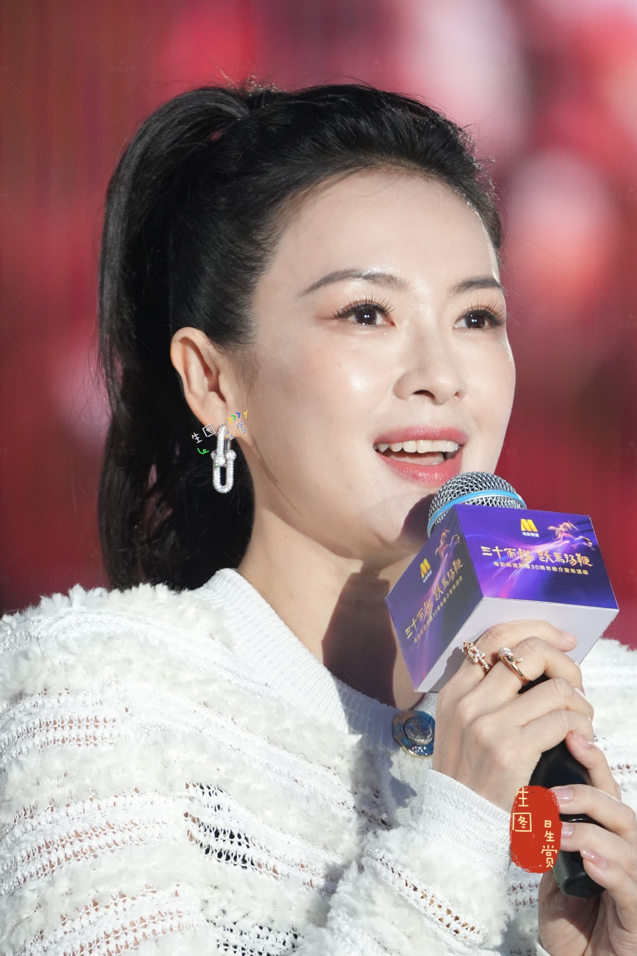 章子怡电影频道推介会生图直出完全女皇气场，状态超牛🐮