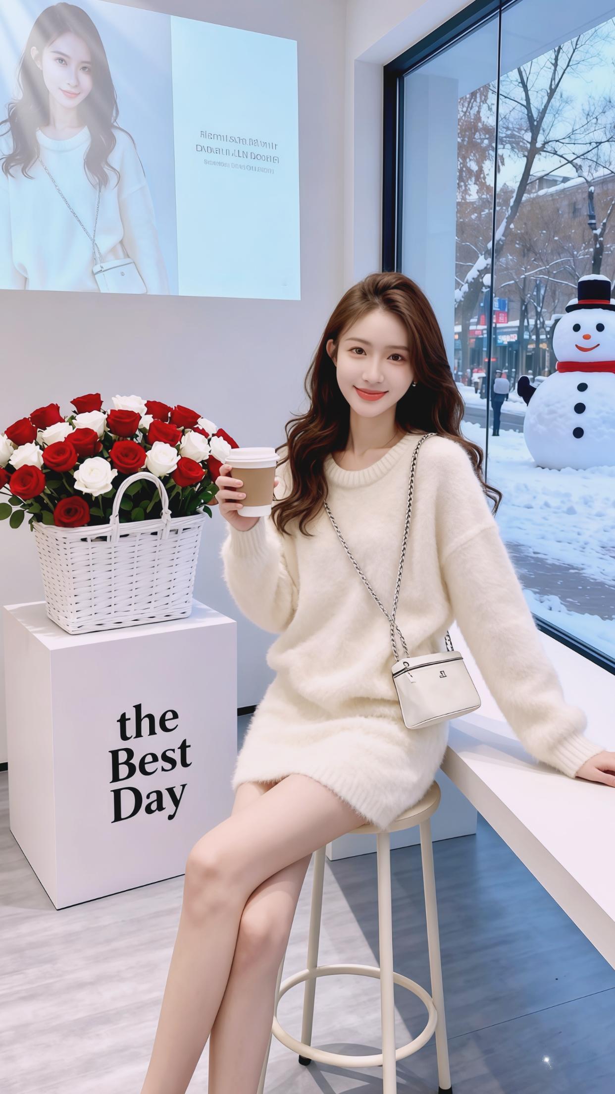 女装时尚穿搭温柔穿搭韩系穿搭