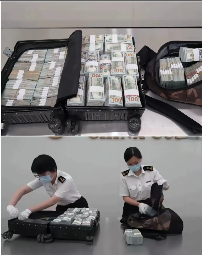 最近福田口岸查获有人违规带了230万美元现金入境，这事儿现在还没公布最后怎么处理