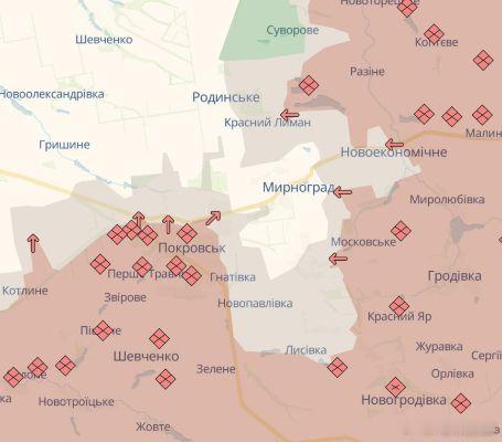 希尔斯基表示，乌军正在撤至波克罗夫斯克北部边缘。奥列克桑德·希尔斯基说，乌军控制