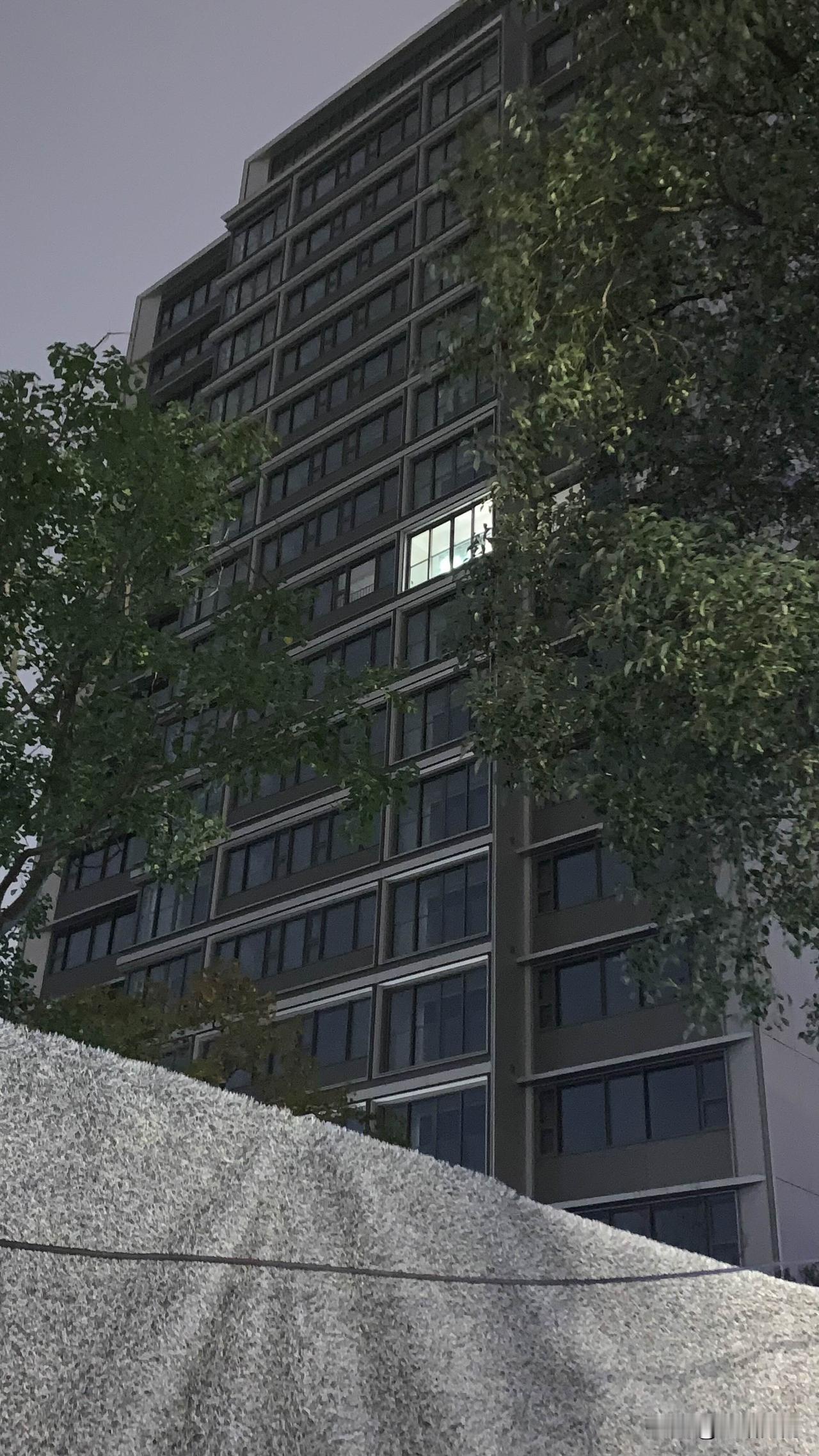 晚上经过金鸡湖边上的这个小区，里面只有一两户人家入住了，这可是好位置啊难道苏