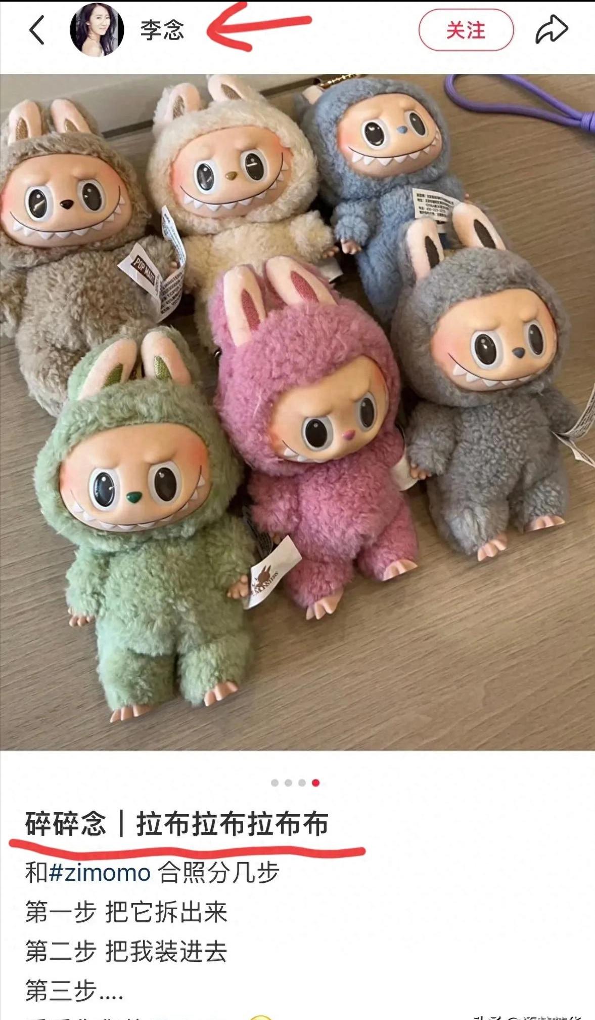 有钱人的世界真不懂！！阔太李念的Labubu，一个能换一套房？当我看到