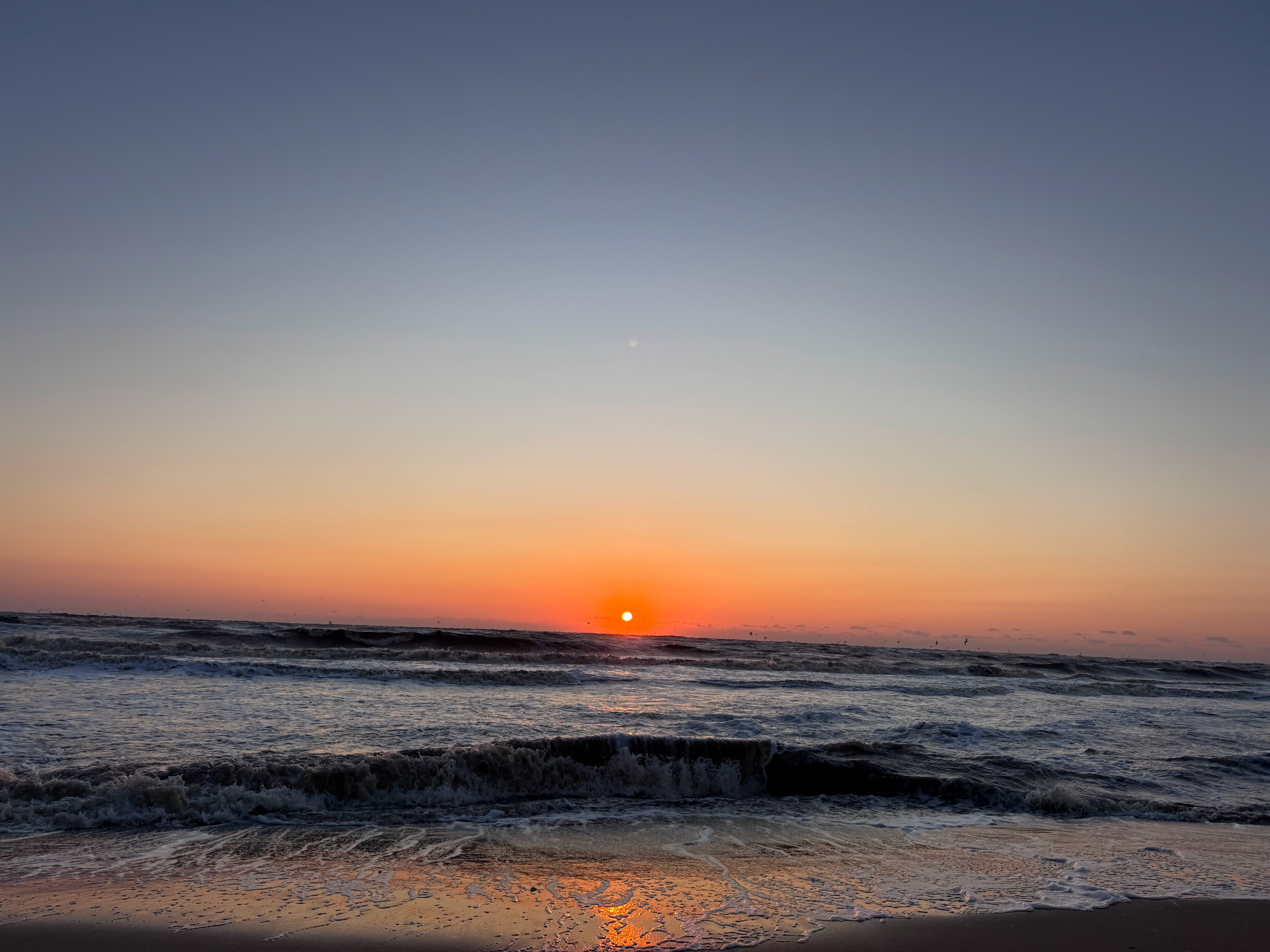 冬天的海，还是更爱夜色的温柔~