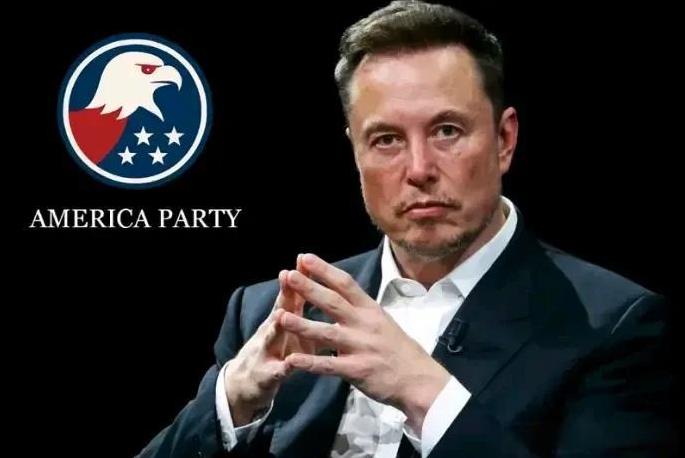 真是猛人！马斯克说干就干，飞速成立“美国党”，图标是雄鹰+4颗星！很不错，但也不