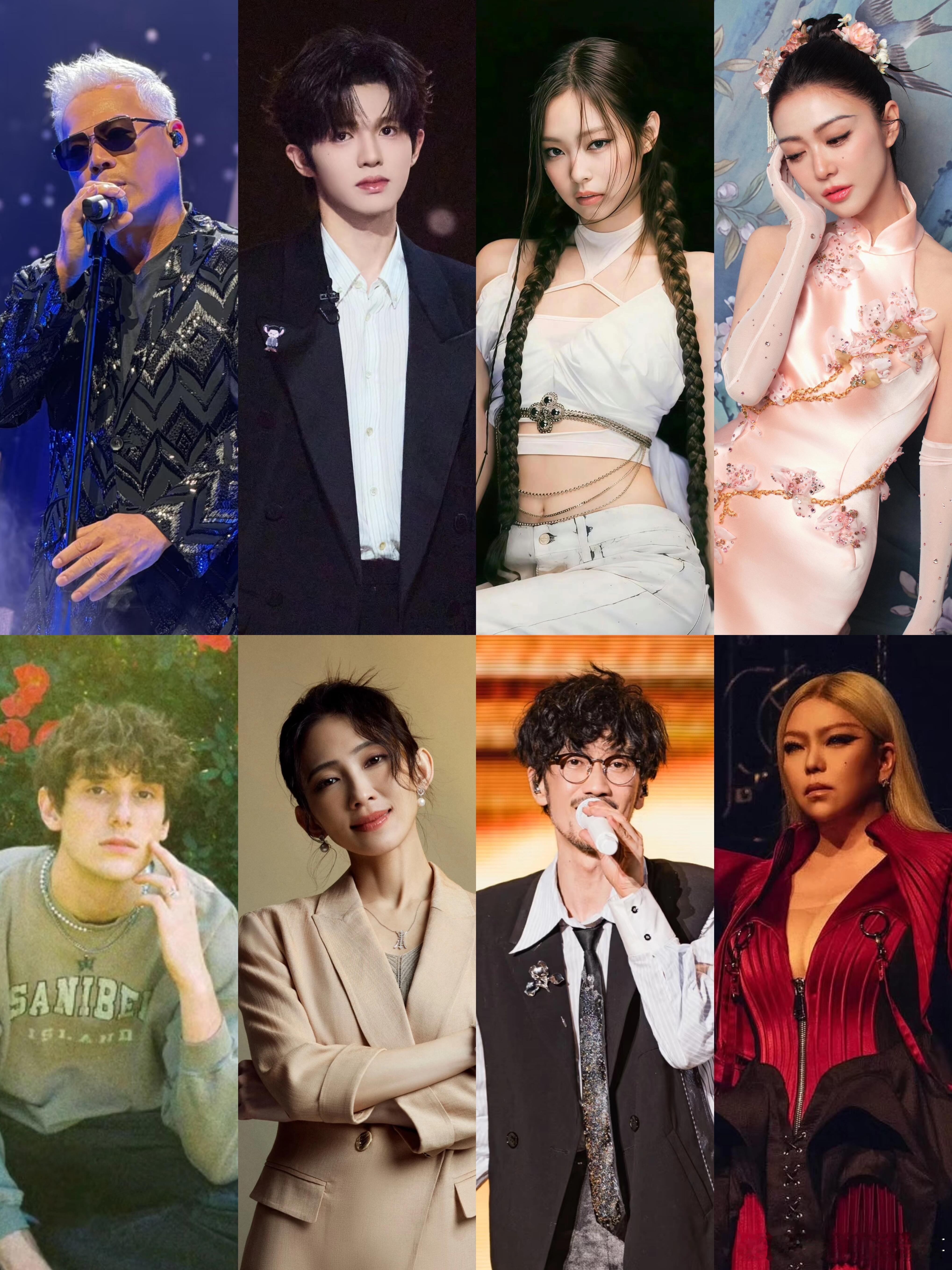 《歌手6》自制节目第一期张榜赛1️⃣巫启贤《红尘来去一场梦》巫启贤2️⃣李昊《寄