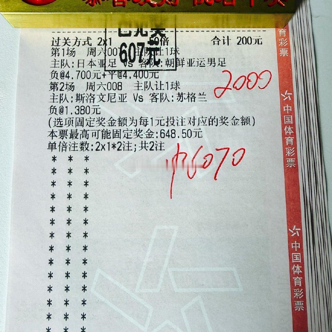 倍数挺可观的，足球再次兑奖分享一波​​​