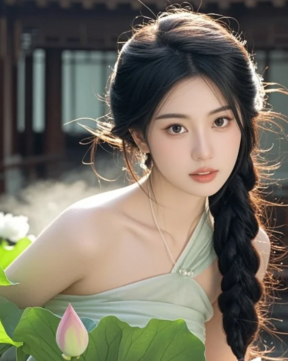 如果她是你的人间四月天，你会不会每天都陪她来看荷花？
