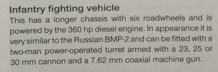 90年代初一种相当罕见的国产改进型步兵战车（图1），基于北方工业为外销而推出的9