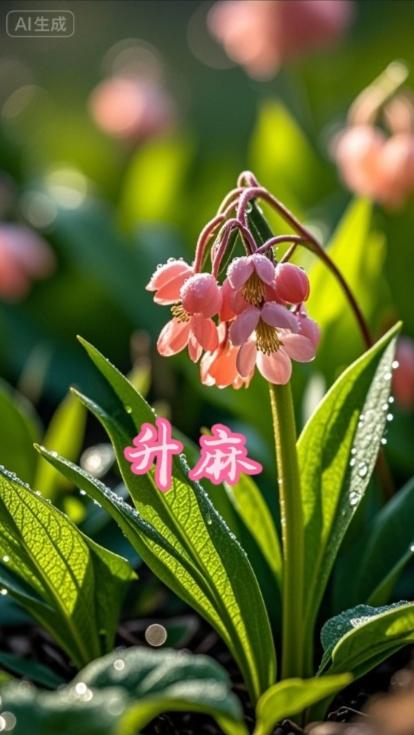 中草药十九……【升麻：中医中的“升腾之宝”】升麻，属于毛茛科植物，是中医药中