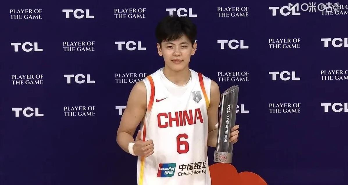 杨舒予，中国女篮未来之星！今晚，女篮亚洲杯小组赛A组最后一场比赛，中