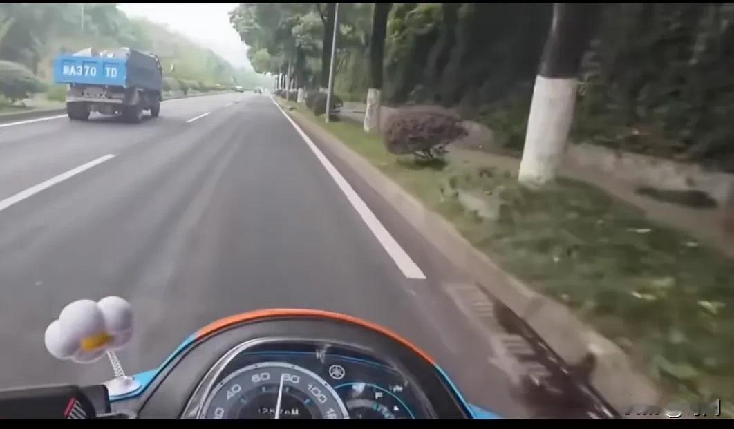 小伙喜提新电瓶车，10分钟后在马路翻滚全身摔伤！广西小伙阿飚，因为发工资了很高兴