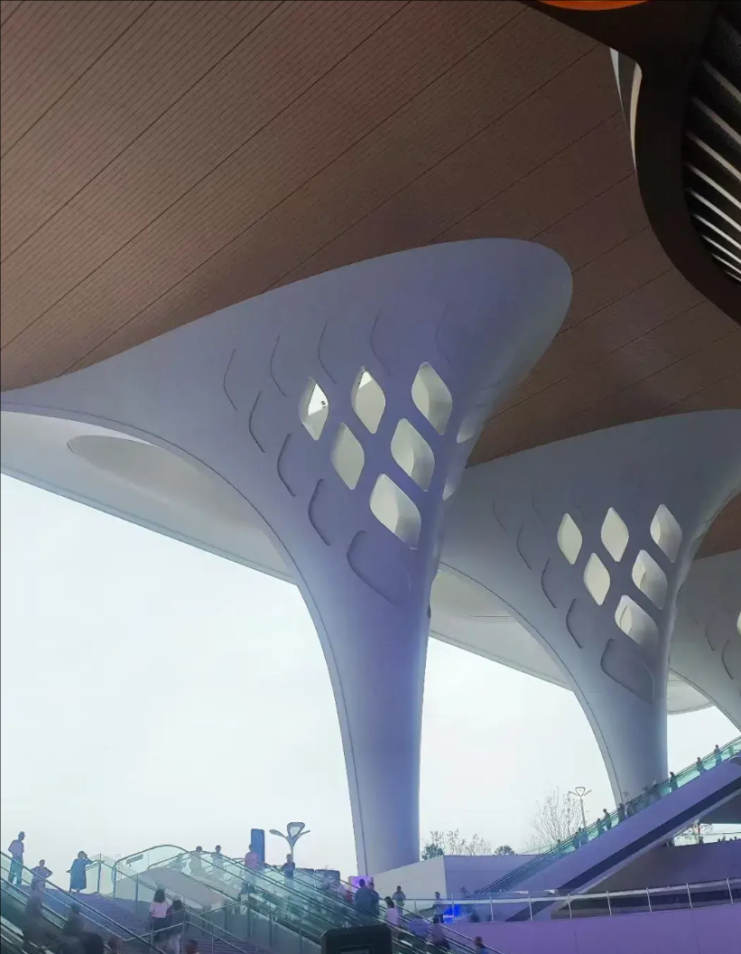 其实，重庆东站建成前，很多人是抱着看笑话的心态，觉得茶园鸟不拉屎的地方，又偏僻，