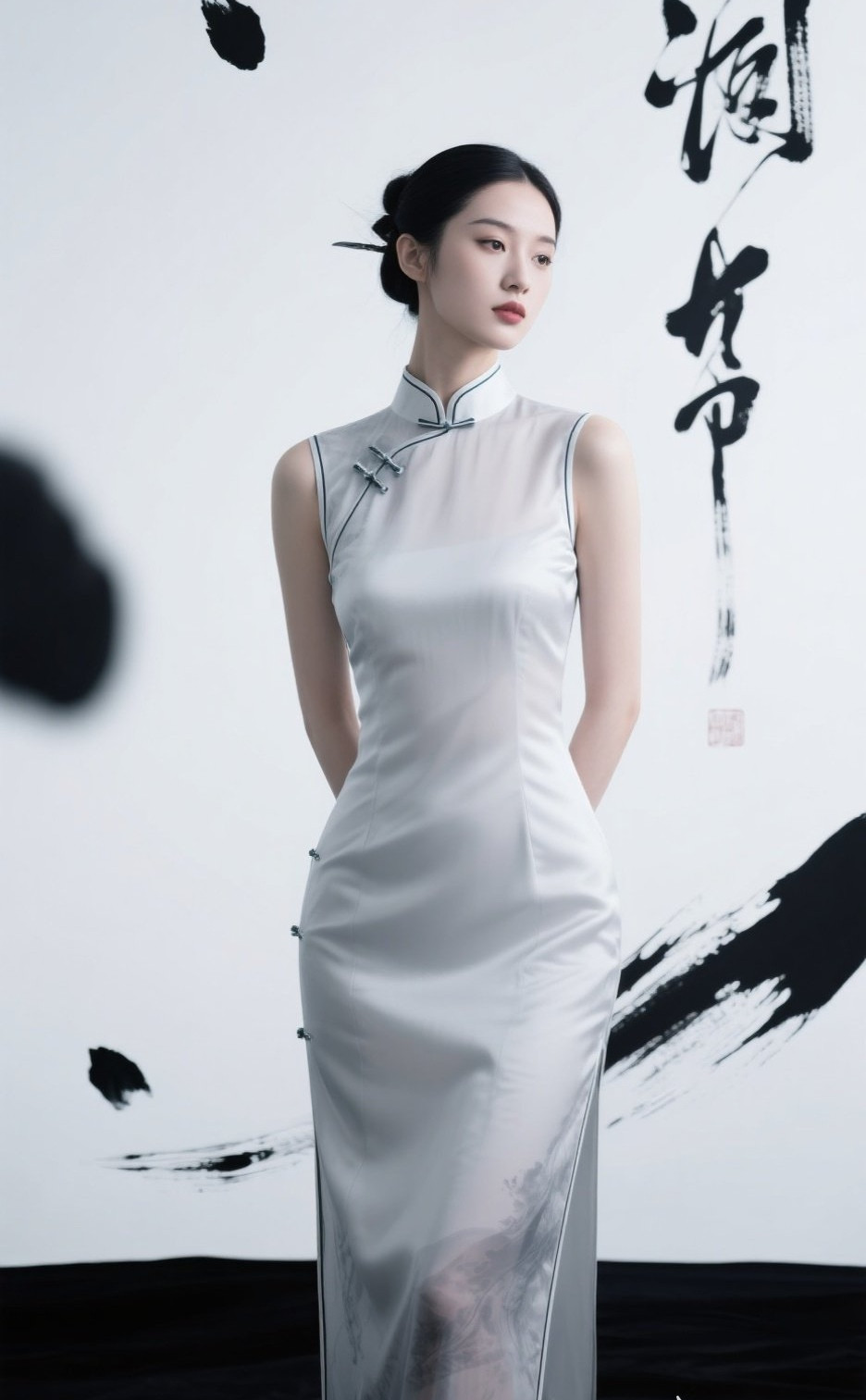 东方佳人身，旗袍韵无穷