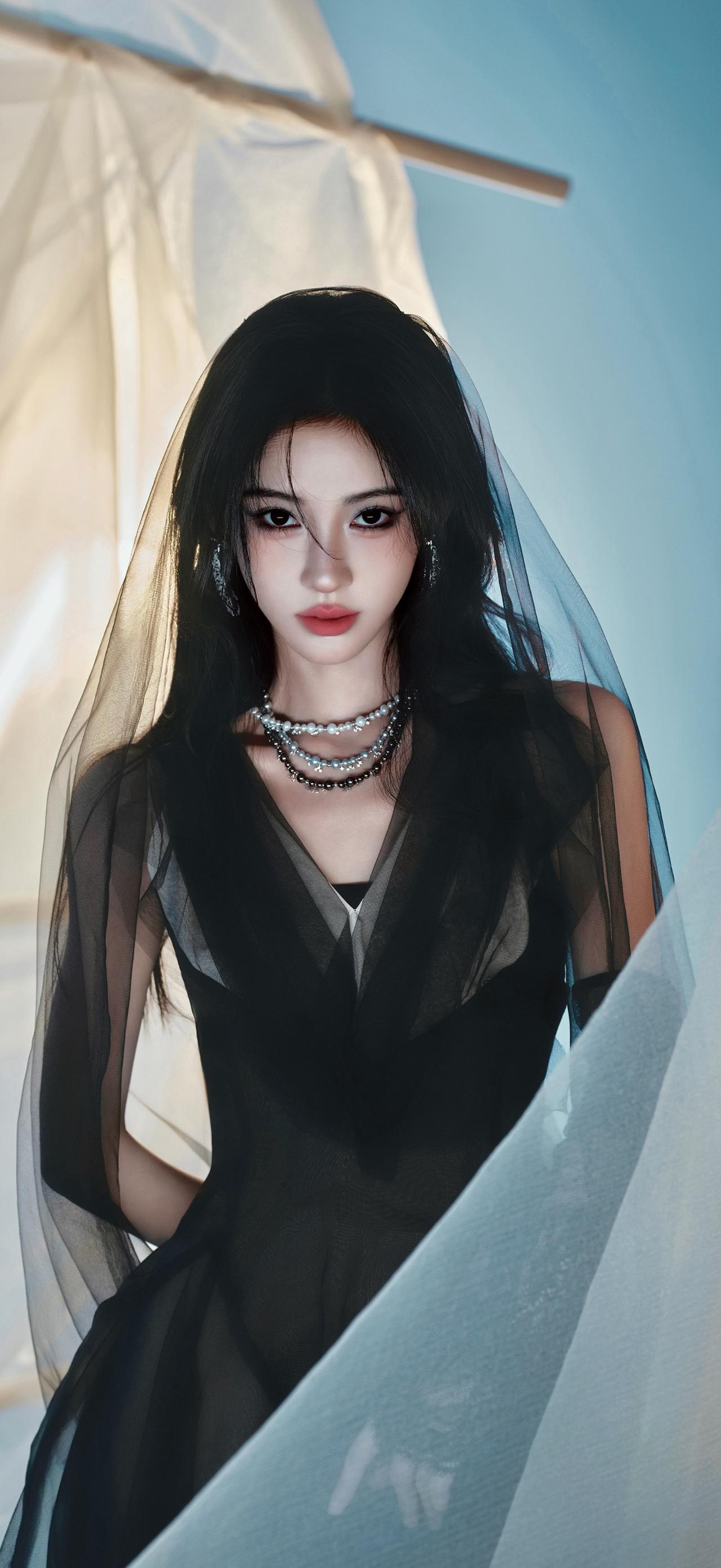 美女壁纸-第6142期-鞠婧祎