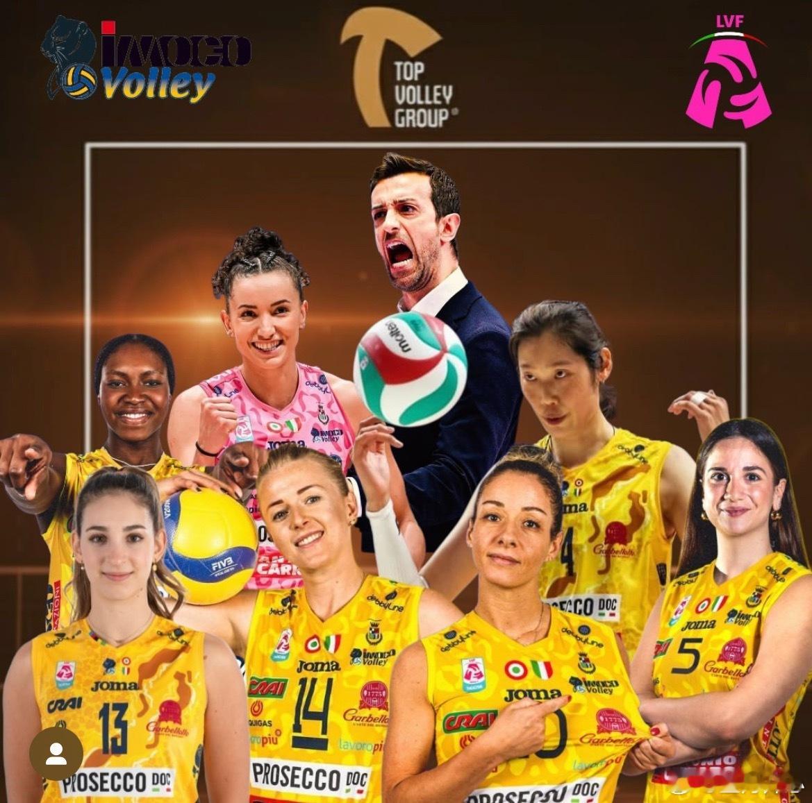 【庄宇珊签约的经纪公司topvolley】朱婷、艾格努、加比、德吉纳罗、沃沃什