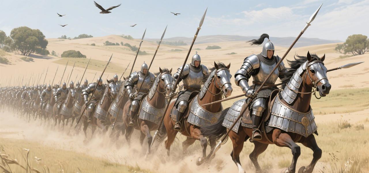 在咸阳兵马俑，骑兵俑的马匹肩高精确到1.33米，骑士身高清一色1.8米以上，双腿