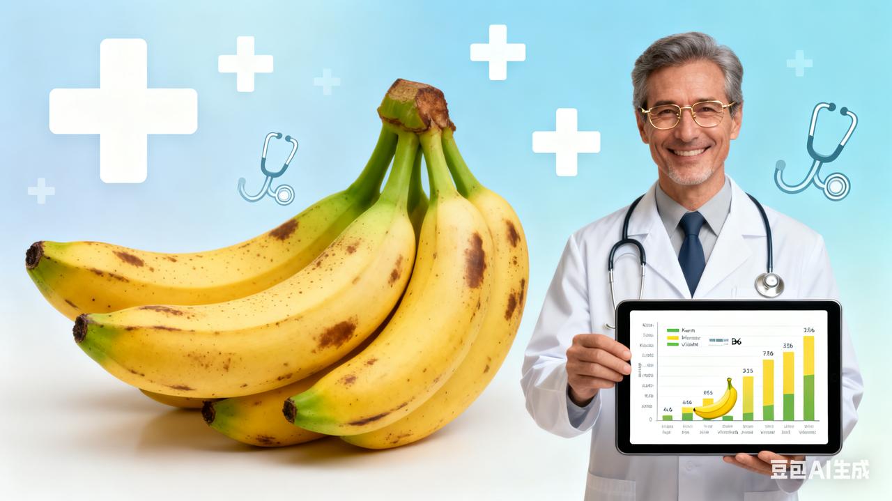 香蕉对糖尿病患者的健康影响，专家详解4大益处香蕉立大功！李兰娟发现：糖尿病