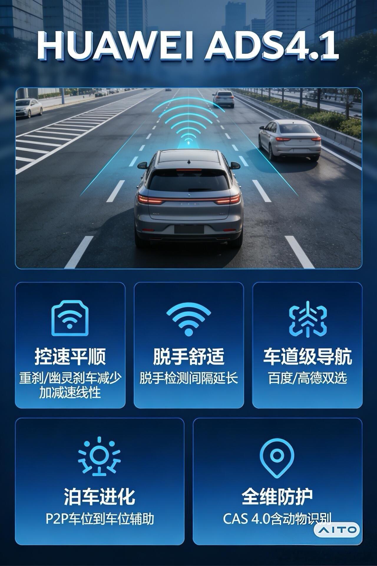 已经有车友收到新春版本的推送了ADS4.1来了，这次强的很明显，是那种你一更新，