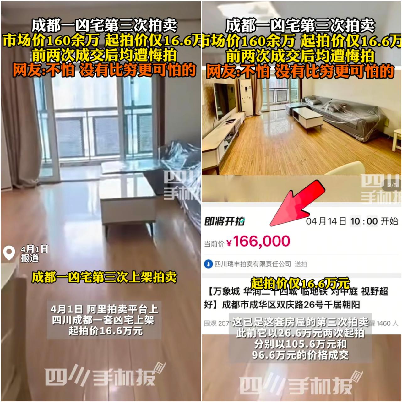 真敢赌！成都这套89平精装房，把投机客坑到怀疑人生！成华区双庆路这套凶宅，