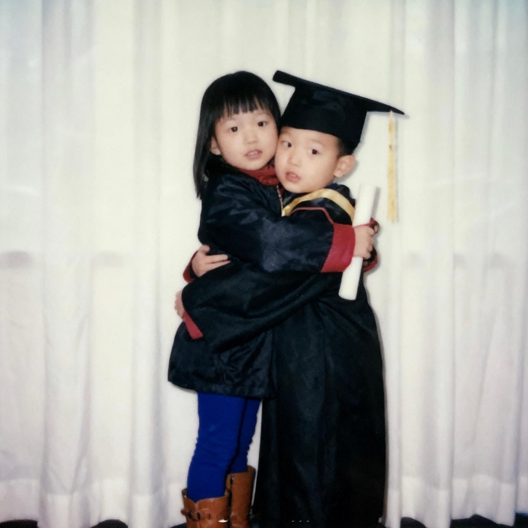 原来小时候就认识了