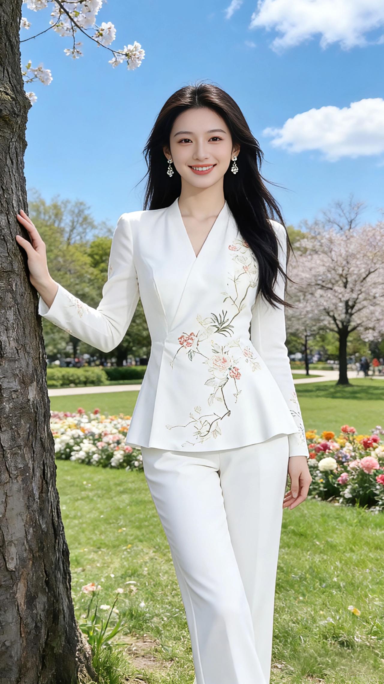 早春穿搭高级感穿搭女性职场穿搭早春温柔乖乖女穿搭时尚套装