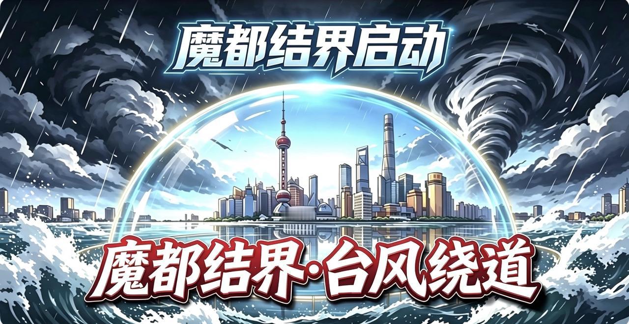 魔都结界再显神威！上海凭什么总让台风＂绕道走＂？上海，自古便是＂人杰地灵