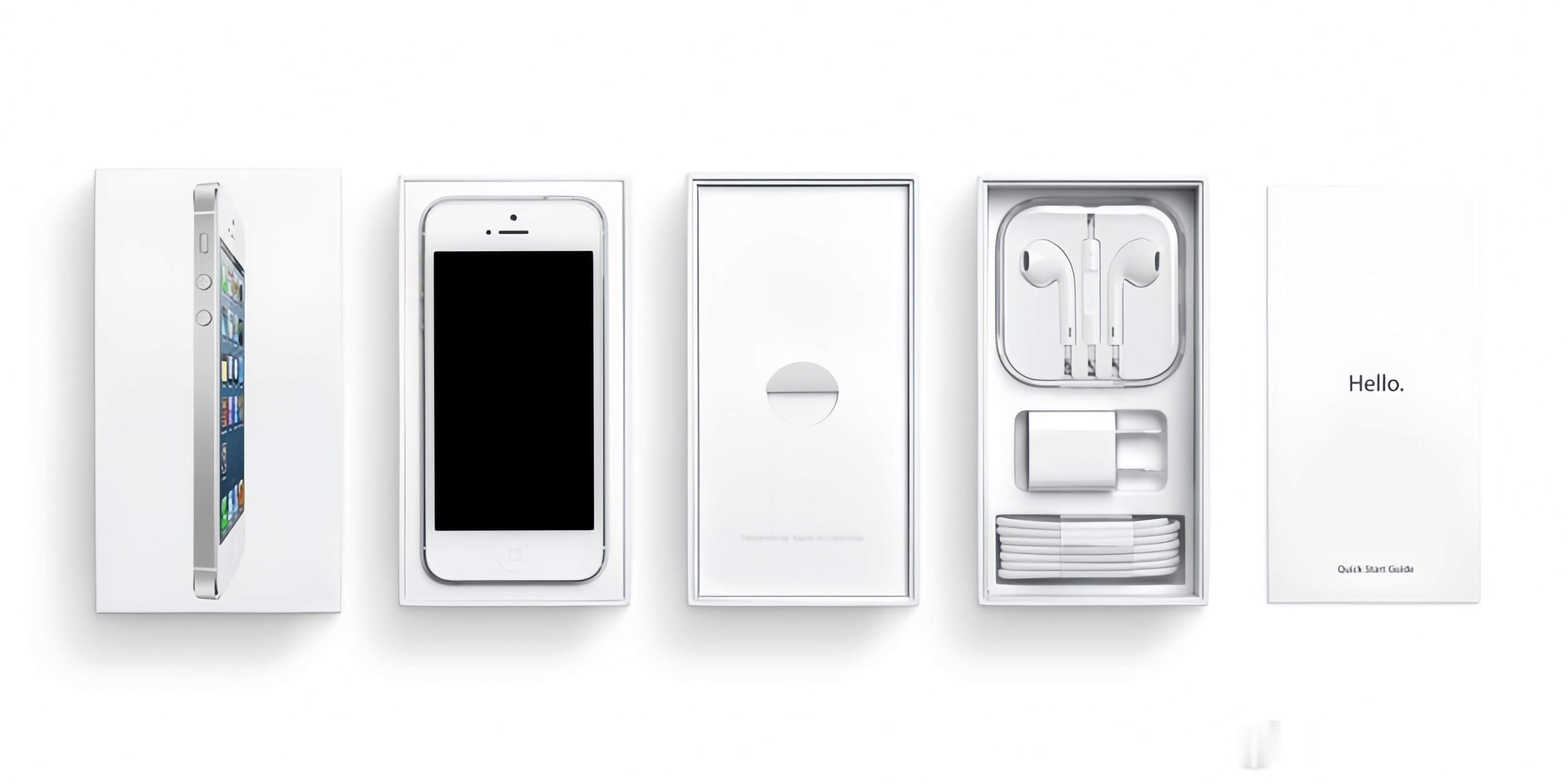 很久以前我们打开iPhone包装盒后得到的是这些现在看来跟做梦一样。​​​