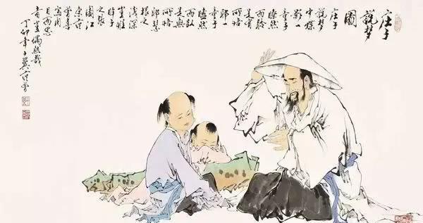 一天，庄子唉声叹气跟妻子说，有个妇人丈夫刚死，就急着改嫁。田氏闻言大怒：“如此薄