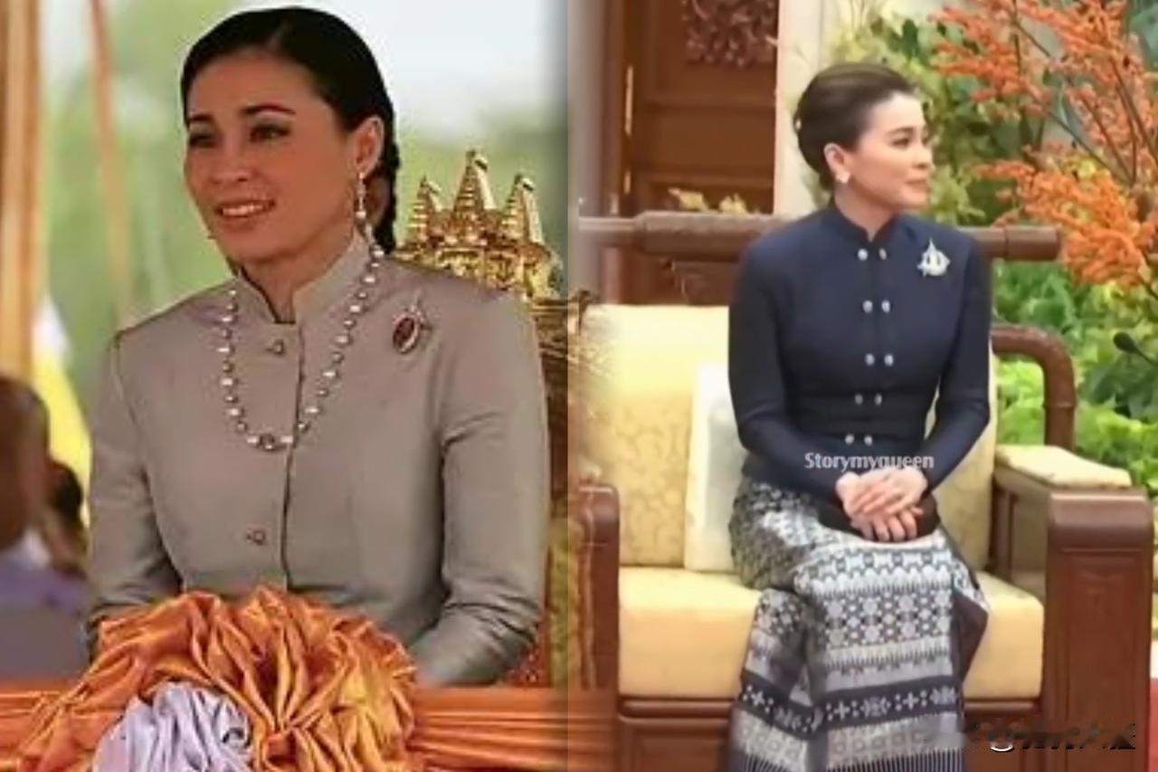 泰国王后自律到变态！100分钟座谈纹丝不动救场时刻更绝！47岁苏提达是