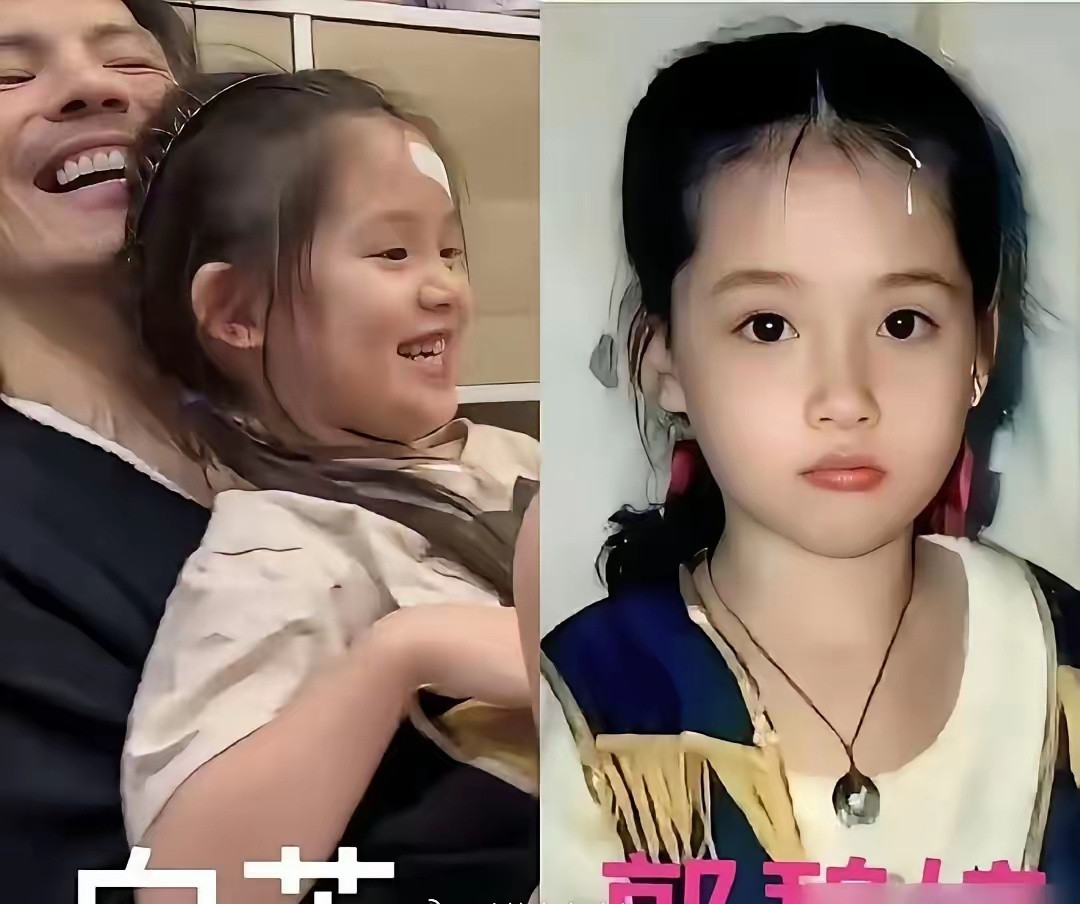 向佐这女儿很像妈妈耶，不知道眼睛有没有妈妈大。还好这小孩会长不像爸爸