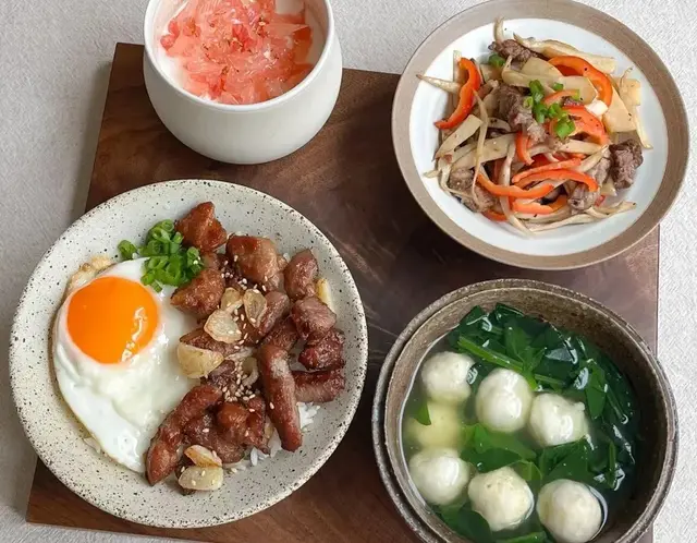 半个月午餐合集, 看着好看的饭菜, 吃起来确实香, 味道顶呱呱!