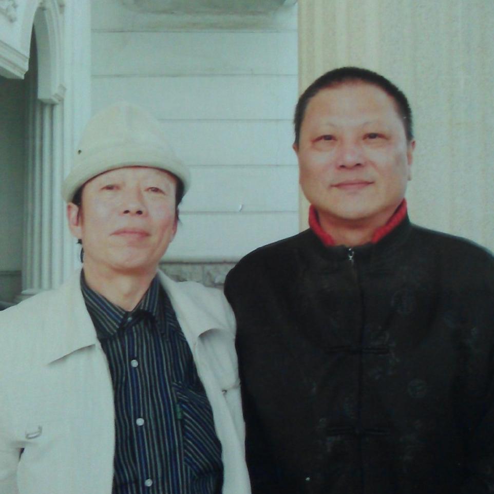 2014年，相声名家贾承博和朋友，一张罕见的合影，很多人提及他的名字一定不陌生。