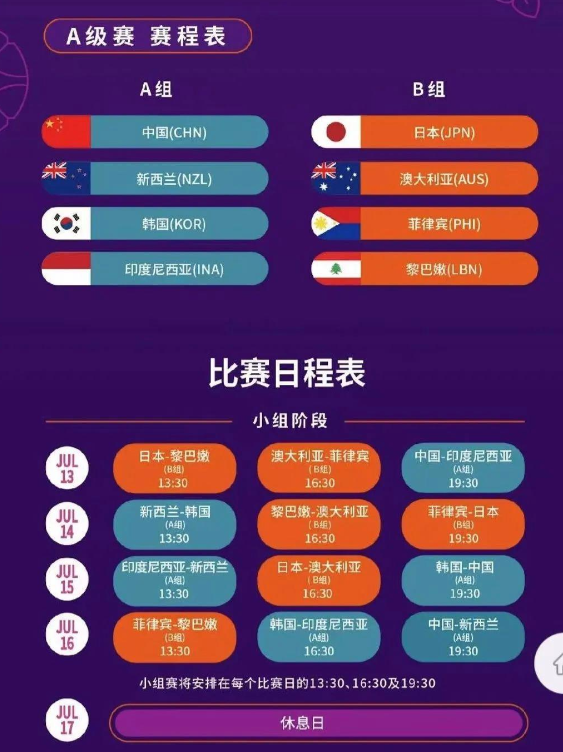今晚中国女篮将迎战老对手韩国女篮7月15日晚，中国女篮将迎来亚洲杯小组赛的第