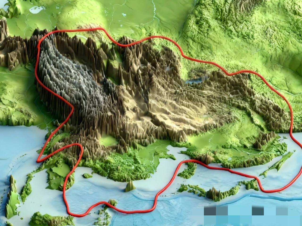 这个地理疆域，确实可以，该有的都有了[呲牙笑][呲牙笑][呲牙笑]