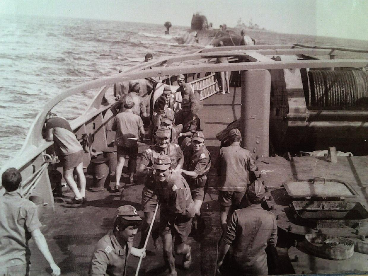 1983年10月31日，苏联海军北方舰队服役一年不到的K-324号核潜艇执行任务