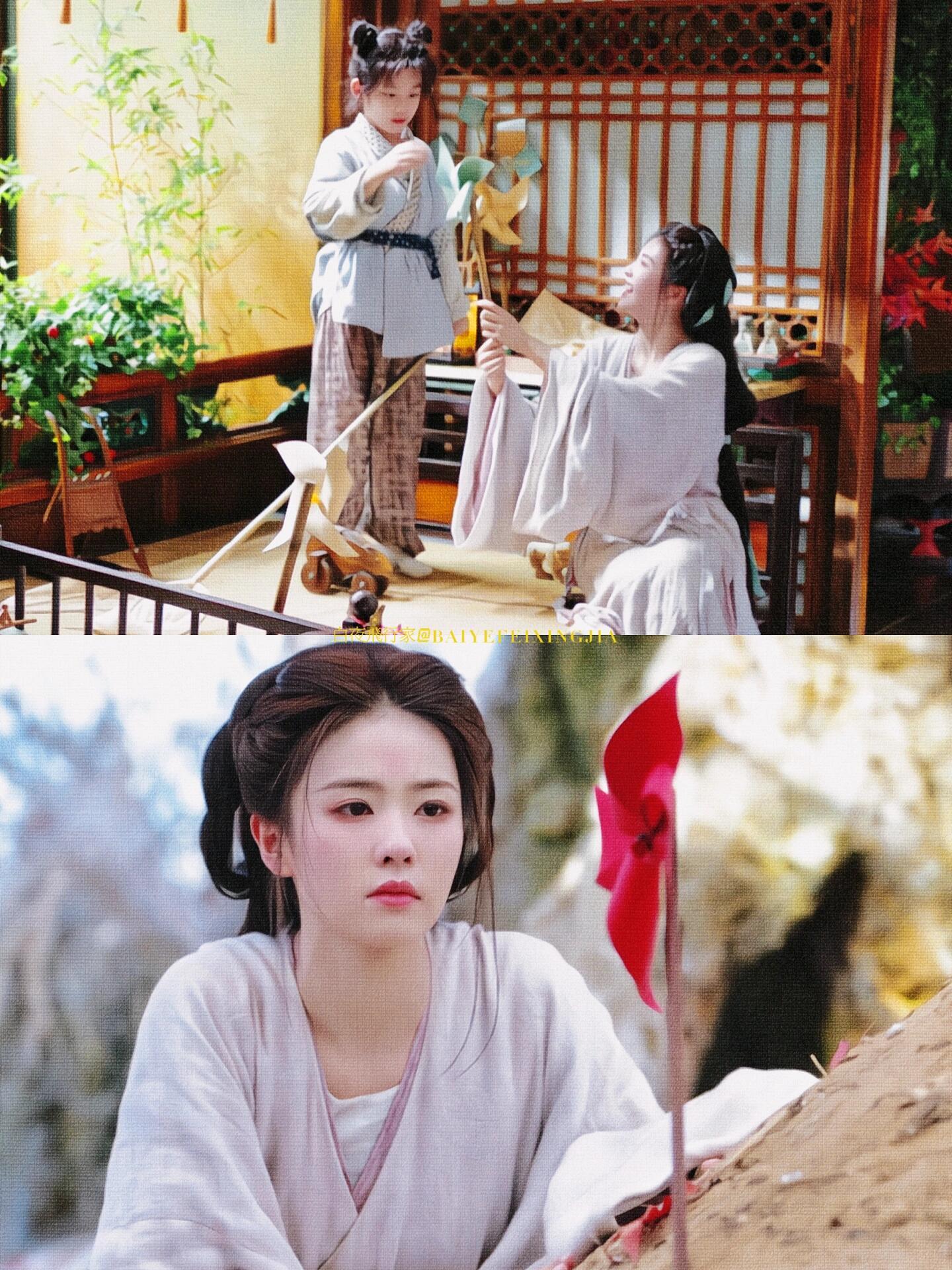 白鹿赋予了花如月不同于以往神女的新灵魂而哭。花如月对情感的纯粹始于鸿蒙庙，对神性