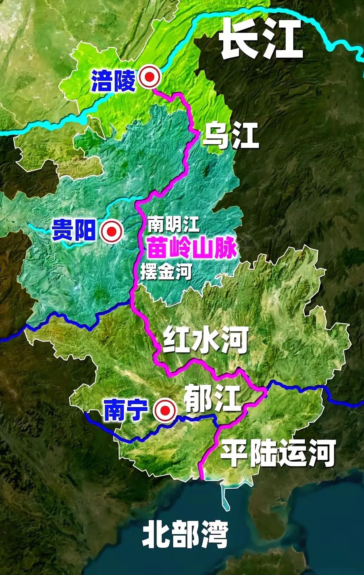 看到广西平陆运河贯通即将投入营运，贵州和四川人心里痒痒的，一个憋了几百年的念头，
